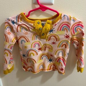 Mudpie rainbow pj set 🌈